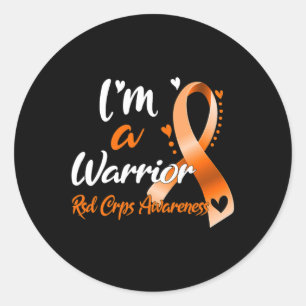 Adesivo Eu sou um guerreiro Rsd Crps Consciência