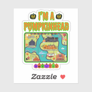 Adesivo Eu sou um palito de mapa de caranguejo