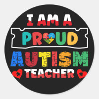 Eu Sou Um Professor Autismo Orgulhoso Autismo Cons