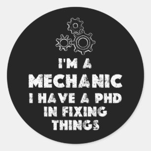 Adesivo Eu Sou Uma Engraçada Mecânica