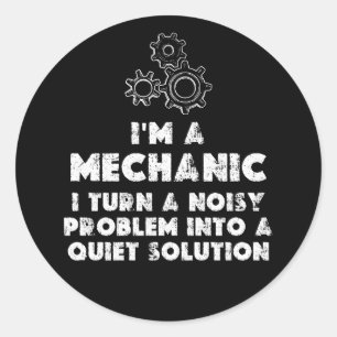 Adesivo Eu Sou Uma Engraçada Mecânica