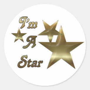 Adesivo Eu sou uma estrela