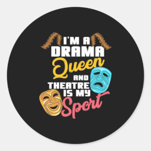 Adesivo Eu Sou Uma Rainha De Drama