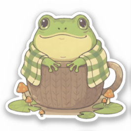 Adesivo Eu sou Zochi, o Sapo Aconchegante