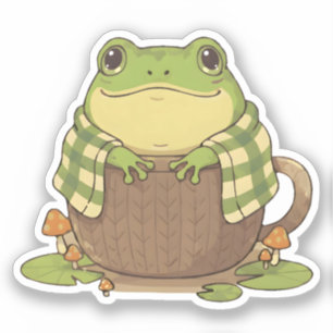 Adesivo Eu sou Zochi, o Sapo Aconchegante