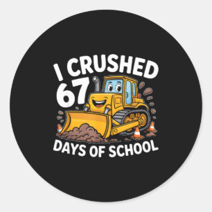 Adesivo Eu Superei 67 Dias De Escola 67º Dia De Escola Men
