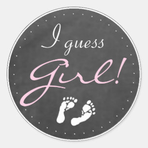 Adesivo Eu supor a menina