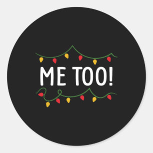 Adesivo Eu também não faço palhaços de Natal iguais
