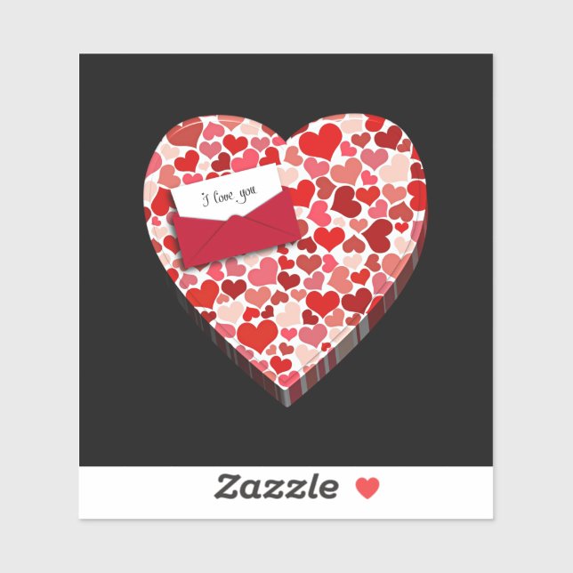 Adesivo Eu Te Amo (Folha)