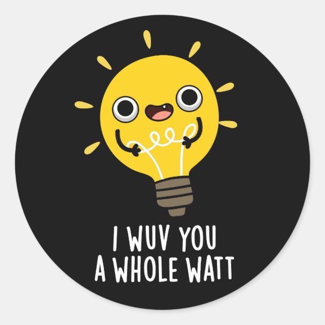 Adesivo Eu Te Usei Uma Eletricidade Inteira De Watt Dark B (Frente)