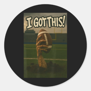 Adesivo Eu Tenho Isto - Futebol Zombie