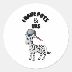 Adesivo Eu tenho POTES e EDS