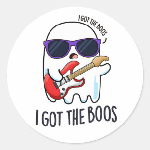 Adesivo Eu Tenho Um Boco De Música De Halloween