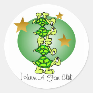 Adesivo Eu Tenho Um Clube De Ventilador