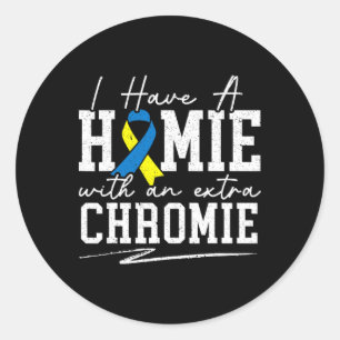 Adesivo Eu Tenho Uma Casa Com Uma Síndrome De Chromie Abai