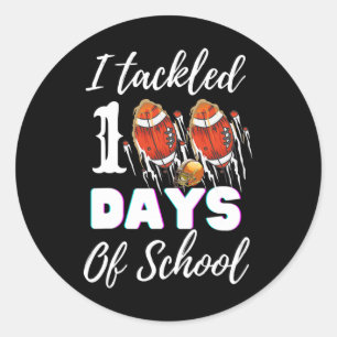 Adesivo Eu Tentei 100 Dias De Um Rapaz Da Escola 100º Dia