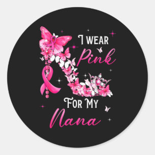 Adesivo Eu Uso Nk Para a Fita do Câncer de Mama da Minha N
