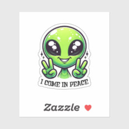 Adesivo Eu Vim Em Paz Vinheira