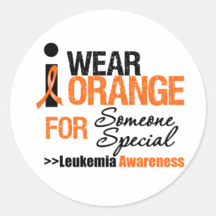 Adesivo Eu visto a laranja para alguém especial