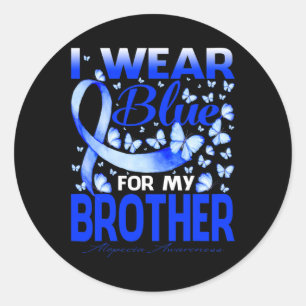 Adesivo Eu Visto Bule Para Meu Irmão Alopecia Consciência