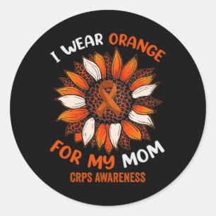 Adesivo Eu Visto Laranja Para Minha Mãe Cobra Consciência