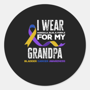 Adesivo Eu Visto Para A Consciência Do Cancer Do Meu Avô B
