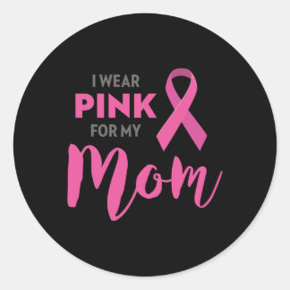 Adesivo Eu Visto Rosa Para A Consciência Do Cancer Da Minh