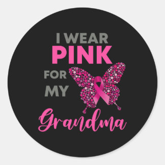 Adesivo Eu Visto Rosa Para A Consciência Do Cancer Da Minh