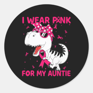 Adesivo Eu Visto Rosa Para A Minha Tia Conhecimento Do Can