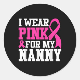 Adesivo Eu Visto Rosa Para A Sensibilização Do Cancer Da M