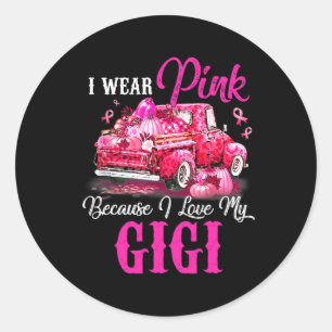 Adesivo Eu Visto Rosa Porque Eu Amo Meu Passo Mãe Caminhão