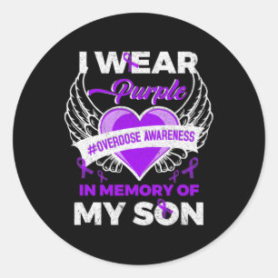 Adesivo Eu Visto Roxo Na Memória Para O Meu Filho Sobredos