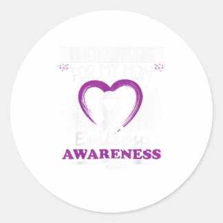 Adesivo Eu visto roxo para a minha mãe, Epilepsy Aware