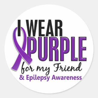 Adesivo Eu Visto Roxo Para O Meu Amigo 10 Epilepsia
