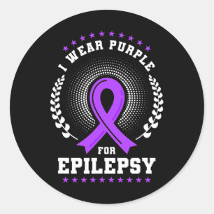 Adesivo Eu Visto Roxo Para Sensibilização Epilepsia 2