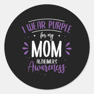 Adesivo Eu Visto Roxo pela Doença de Minha Mãe Heimerheime