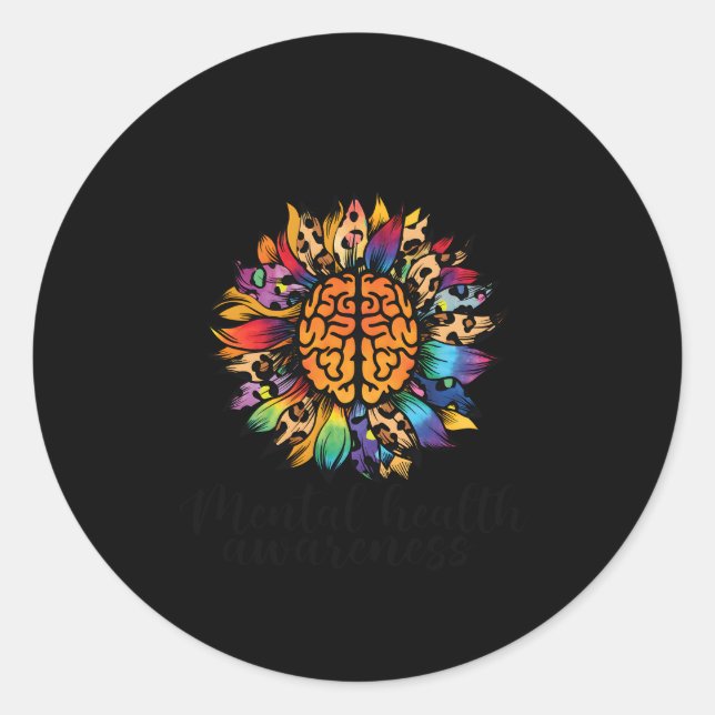 Adesivo Eu Visto Verde Para A Consciência Da Saúde Tal Mês (Frente)