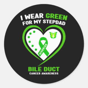 Adesivo Eu Visto Verde Para O Meu Cancer Stepdad Bile Duct