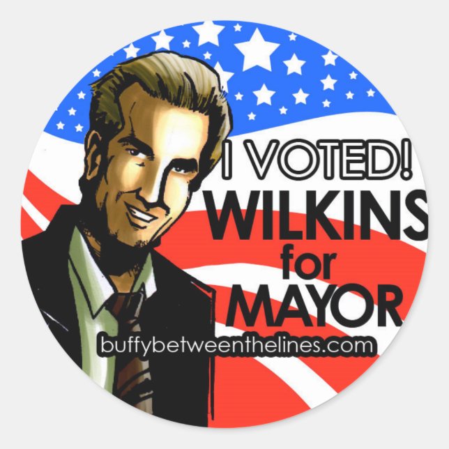 Adesivo Eu Votei Sticker (Frente)