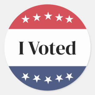 Adesivo Eu Votei Stickers
