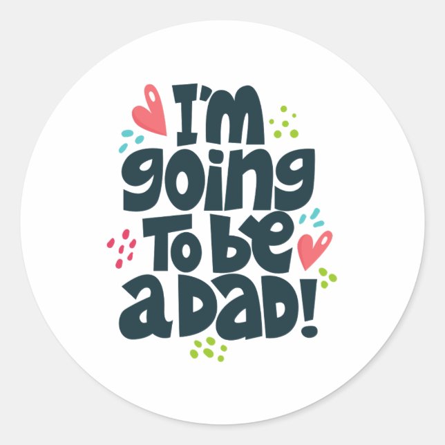 Adesivo Eu vou ser um Pai (Frente)