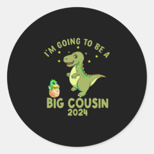 Adesivo Eu vou ser um primo grande 2024