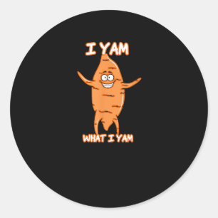 Adesivo Eu Yam O Que Eu Ainda Sou Doce De Batata
