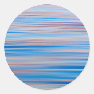 Adesivo EUA, Alasca. Água Abstrata Ao Pôr do Sol