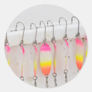 Adesivo EUA, Alasca, Hoonah. Pesca comercial de salmão