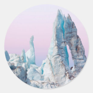 Adesivo EUA, Alasca, Parque Nacional da Baía de Glacier. 