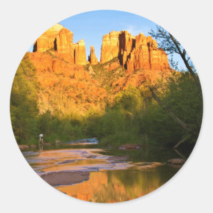 Adesivo EUA, Arizona. Cathedral Rock ao pôr do sol