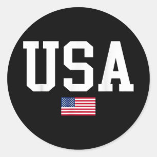 Adesivo EUA Bandeira Patriótica Americana Para Homens Meni