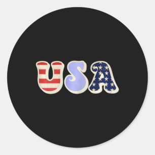 Adesivo Eua Com Bandeira Americana Para Adultos Adolescent