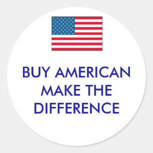 ADESIVO EUA, COMPRAR AMERICANMAKE A DIFERENÇA